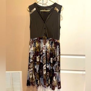 Reborn floral print dress large